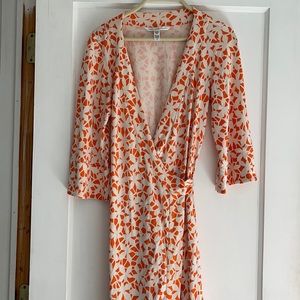 DVF wrap dress